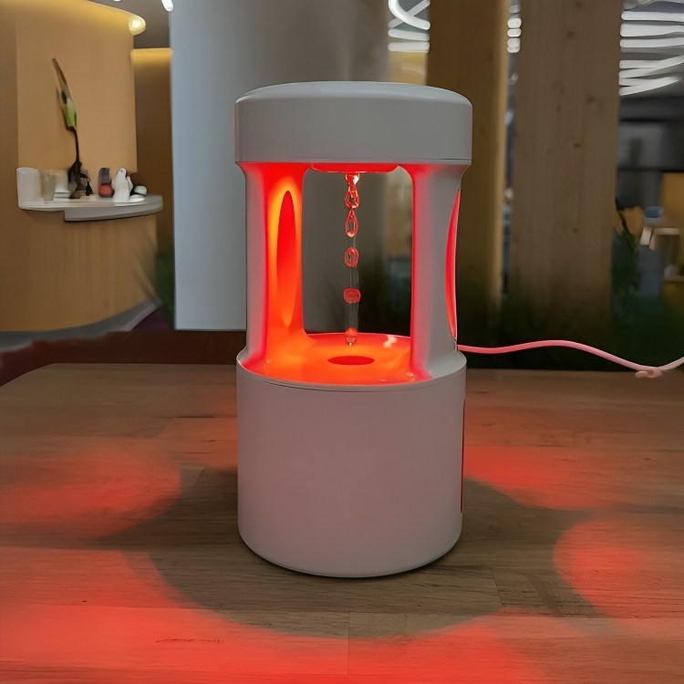 Anti Gravity Humidifier with Night Light, Drip Drop Humidifier for Bedroom/Baby Nursery/Bathroom/Living Room