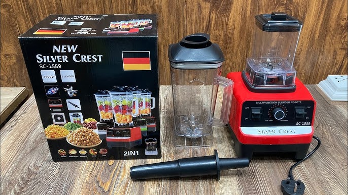 German Lot Imported 2L Powerful 2-in-1 Blender